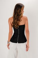 Corset Decote Reto | Prisma - Preto