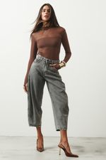 Blusa em Tule | Nuit - Marrom