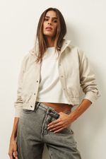 Jaqueta Bomber | Mônaco - Areia