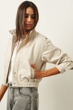 Jaqueta Bomber | Mônaco - Areia