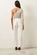 Calça Wide Leg | Aresta - Off White