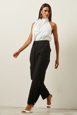 Calça Wide Leg | Aresta - Preto