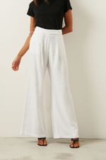 Calça Alfaiataria Pantalona | Soul - Off White