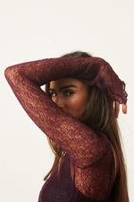 Blusa em Renda | Bliss - Wine