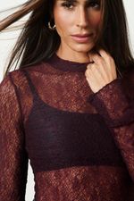 Blusa em Renda | Bliss - Wine