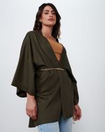 Kimono Amplo em Liocel | Aurora - Verde