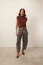 Blusa Gola Alta | Bloom - Marrom