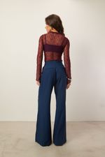 Calça Alfaiataria Pantalona | Soul - Marinho