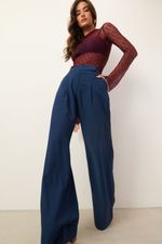 Calça Alfaiataria Pantalona | Soul - Marinho