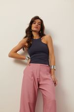 Calça Alfaiataria Pantalona | Soul - Rosa
