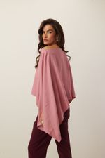 Blusa Ampla Assimétrica | Free - Rosa
