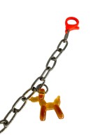 Charm Isso não é um Jeff Koons Laranja