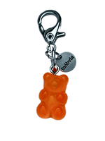 Micro Charm Ursinho Gummy Laranja