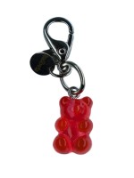 Micro Charm Ursinho Gummy Vermelho