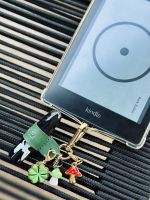 Micro Charm Cogumelo Murano Lilás, Amarelo e Verde