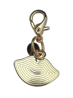 Micro Charm Boca Surrealista Vermelha