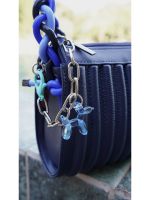 Charm Isso não é um Jeff Koons Azul Prata