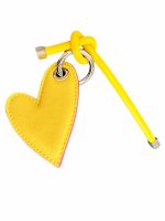 Charm Coração Amarelo & Pink