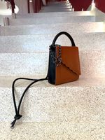 Bolsa Mini Nuvem Caramelo & Preto