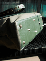Bolsa Tote Duo Verde Ouro