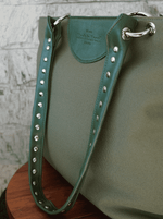 Bolsa Tote Duo Verde Prata