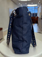 Bolsa Tote Duo Marinho Ouro