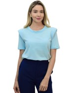 Blusa T-Shirt Azul Céu