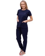 Scrub Confort Feminino Azul Marinho