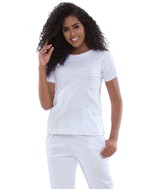 Scrub Confort Feminino Branco