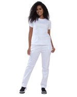 Scrub Confort Feminino Branco