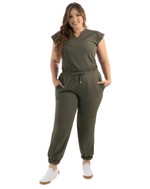 Scrub Feminino Luna Verde Militar