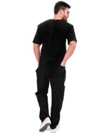 Scrub Man Conjunto Preto