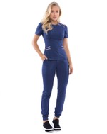 Scrub Slim Soft Azul Marinho