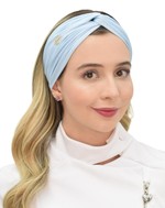 Turbante Azul Claro