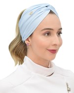 Turbante Azul Claro