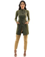 Jaleco Feminino Vicky Verde Militar