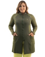 Jaleco Feminino Vicky Verde Militar