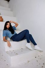 Calça jeans cigarrette