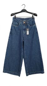 Calça Pantacourt Denim 