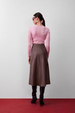 Blusa de Rayon Canelada Rosa
