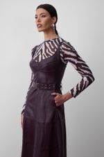 Blusa de Tule com estampa de Zebra