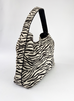 Bolsa de Couro Animal Print Zebra
