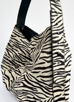 Bolsa de Couro Animal Print Zebra