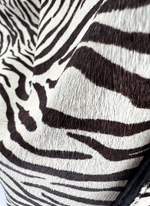 Bolsa de Couro Animal Print Zebra
