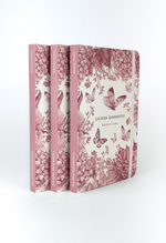 Caderno de Receitas Borboletas Rosa - Kitchen Notes