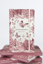 Caderno de Receitas Borboletas Rosa - Kitchen Notes