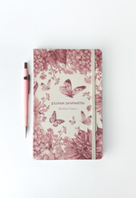 Caderno de Receitas Borboletas Rosa - Kitchen Notes