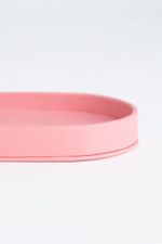 Bandeja de Couro Rosa