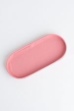 Bandeja de Couro Rosa