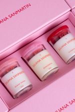 Trio de Velas Aromáticas Pitanga, Bergamota e Manga Verde - 50g
